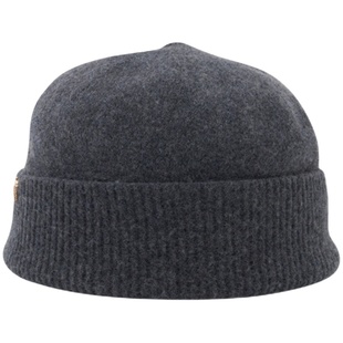 MOREZON【SHINJEO Cappuccino Beanie】设计师秋冬卷边针织帽子女