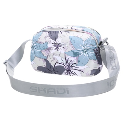 单肩女斜2026新款简约帆布包迷你