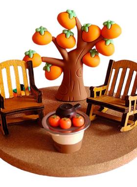 围炉煮茶配件氛围布置小摆件喝茶