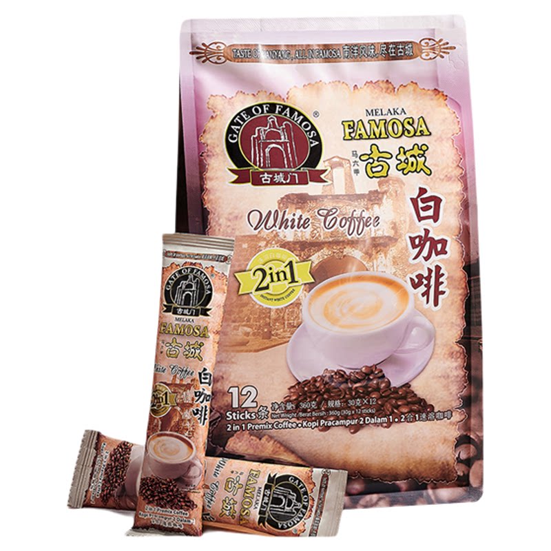 古城门二合一白咖啡2袋装