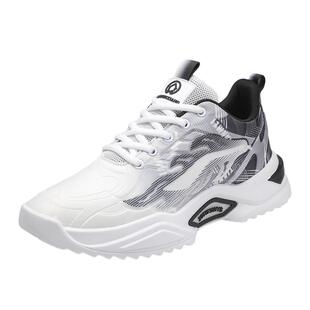 毒液男鞋春季青少年透气网面运动高中初中学生超轻减震跑步鞋男款