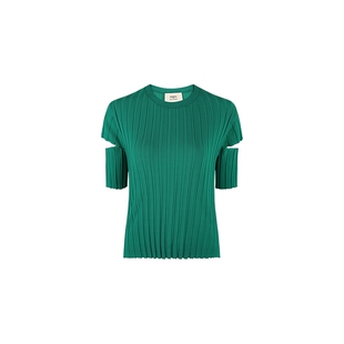 【3期免息】PORTS 1961女士双袖解构开口设计套头毛衣