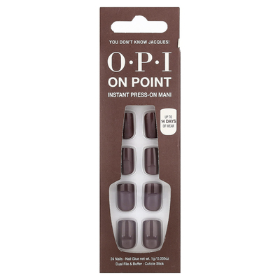 OPI,On Point, Instant Press-On Mani, Short Length, You Don't