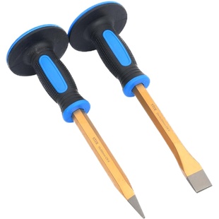 上匠 合金钢凿子石工凿平凿凿铁用 扁凿尖凿扁钢凿锋钢凿钳工凿子