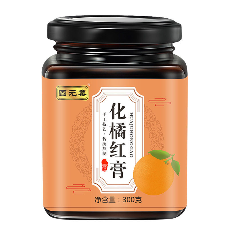 化橘红膏古法熬制熬夜喝烟嗓常备