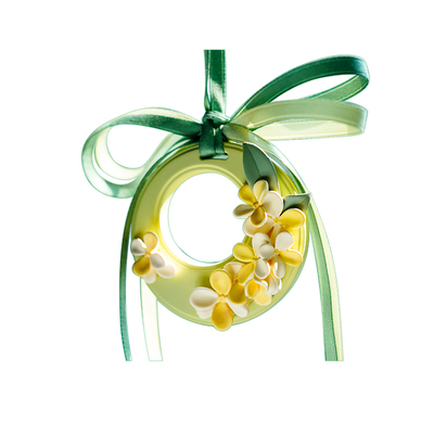 花好月圆桂花汽车挂件车载香薰片衣柜扩香石室内持久固体中秋香氛