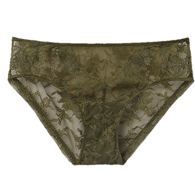 Intimissimi意舒漫时尚性感纯欲轻薄花卉蕾丝包臀内裤SID2566