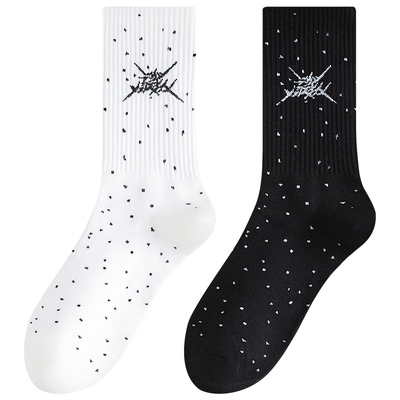 2026新款青少年潮流运动中筒袜