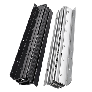 娅奴楼梯柜抽拉轨道滑道储物柜地轨托底缓冲抽屉重型滑轨导轨承重