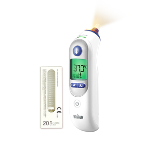 Braun博朗耳温枪6520升级款 IRT6525+LF20体温计家用医用婴儿专用