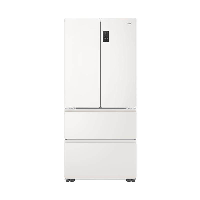 海尔智家出品491L零嵌入式智能电冰箱518家用法式多开门底部散热