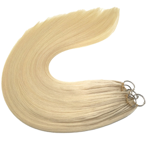 三代无折头羽毛接发8度色9度色二代羽毛接发接发真发漂色接头发