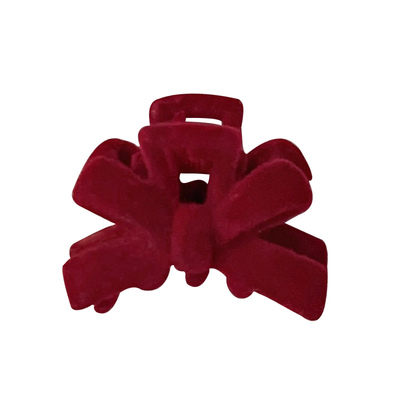 丝绒小香风抓夹女款发卡