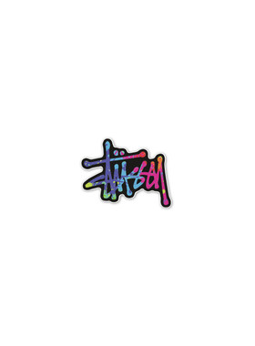 图西TLP反光贴斯潮牌彩色涂鸦