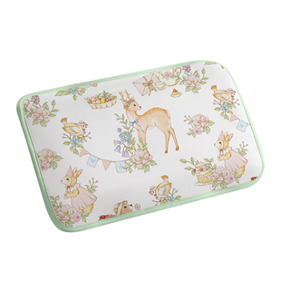 婴儿冰丝枕巾儿童枕片幼儿园夏季凉感枕套成人枕头套宝宝枕席盖巾