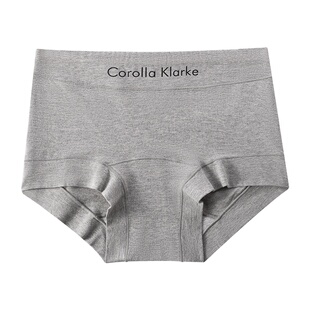 内裤女士新款无痕纯棉7A益菌加长裆全棉大码运动风包臀少女平角裤