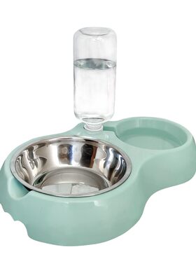 自动饮水猫碗狗碗双碗宠物用品