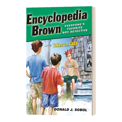 英文原版 Encyclopedia Brown Takes the Case 百科全书小布朗 接手这个案子 英文版 进口英语原版书籍儿童全英语书