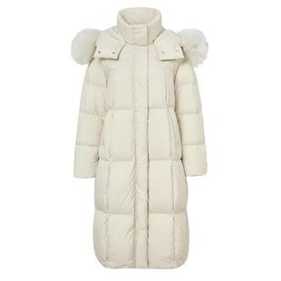 恩瑞妮专柜同款2025冬季新款百搭显瘦气质淑女羽绒服外套女鹅绒服