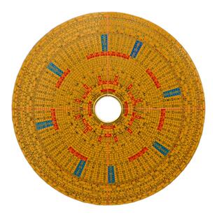 集福堂罗盘高精度专业三元三合综合罗盘罗经仪随身携带