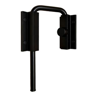 插销门栓免打孔多角度可调节推拉门内反锁扣房门安全防盗门锁卡扣