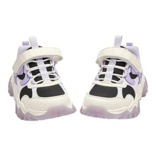 巴拉巴拉儿童运动鞋女童加绒老爹鞋大童鞋子防滑2025冬季童鞋保暖