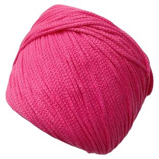 1.5mm空心棉线100%纯棉线圆股纱手工编织DIY钩针包包帽子空心线