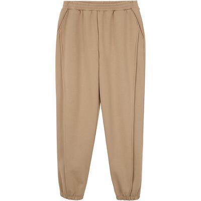 铜牛Bless收口长裤单面磨毛布