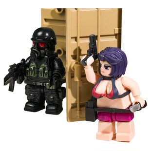 第三方小人仔军积木少女前线兵人模型乐高三角洲行动威龙手办玩具