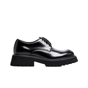 孙红雷霹雳舞同款|HauttonJeans商务休闲皮鞋男厚底结婚鞋德比鞋