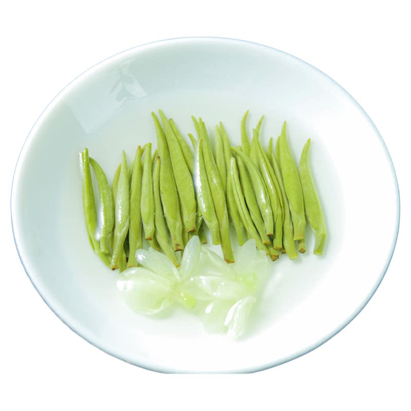 八窨茉莉兰雪银针大白毫蒙顶山2026新茉莉花茶炒花飘雪浓香型特级