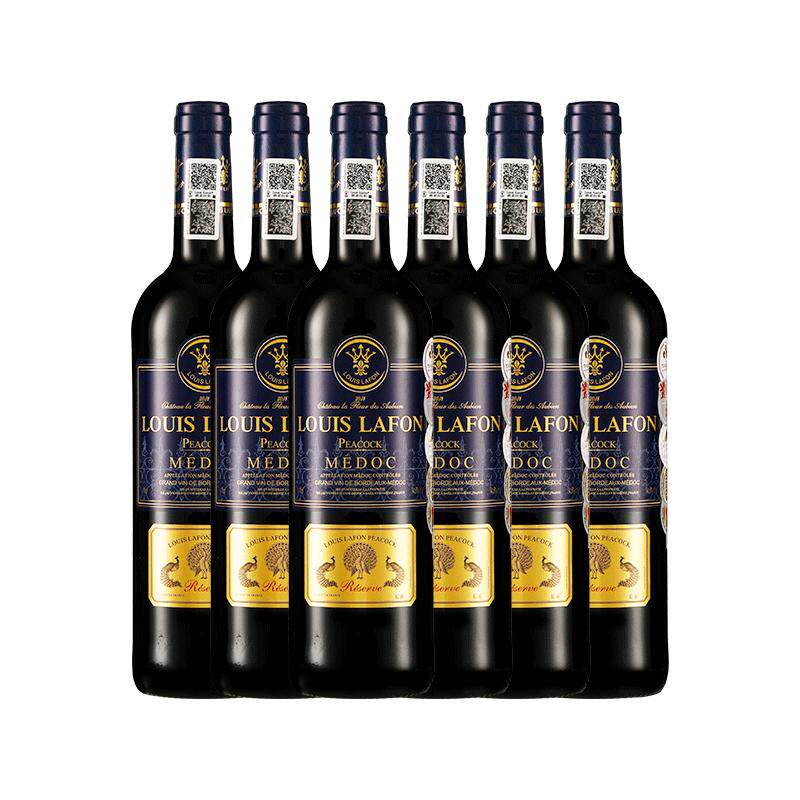 路易拉菲LOUIS LAFON法国原瓶进口红酒整箱6瓶AOC高档干红葡萄酒