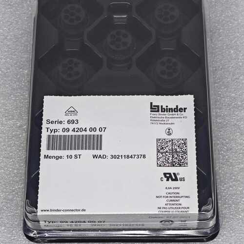 议价-0942040007 宾德binder S693系列活页夹圆-可维修