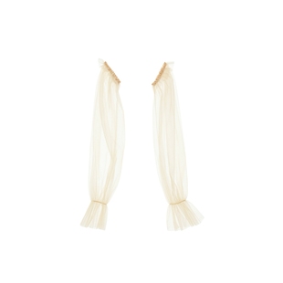 随想铺~告别bye-bye肉百搭裸色网纱大臂袖遮肉显瘦假袖子防晒袖套