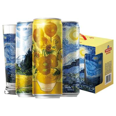 青岛啤酒奥古特A6系列258ml*6瓶+尼卡希330ml*2瓶礼盒