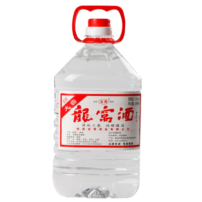 龙窝酒户县52度2.5L大曲纯粮食桶装白酒散装