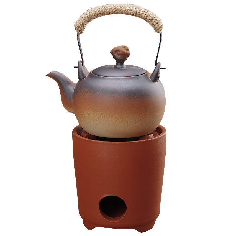 围炉煮茶煮茶炉棉小城粗陶提梁壶