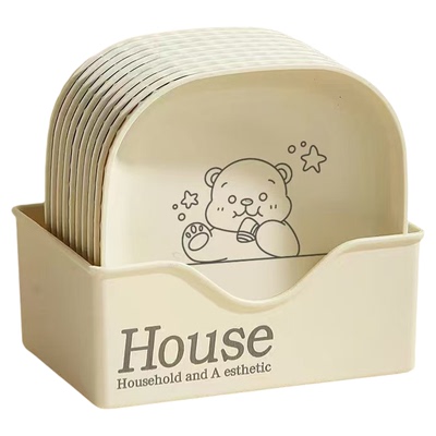 【食品级】日式可爱吐骨碟菜碟座