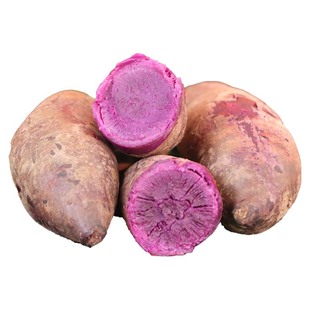 滇鲜生云南食材农家紫薯新鲜香甜软糯紫薯紫心番薯蒸煮产地现发