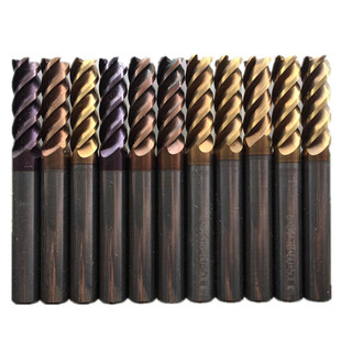 进口二手钨钢铣刀二手旧刀超硬铣刀 二手合金铣刀合金刀4刃9成新