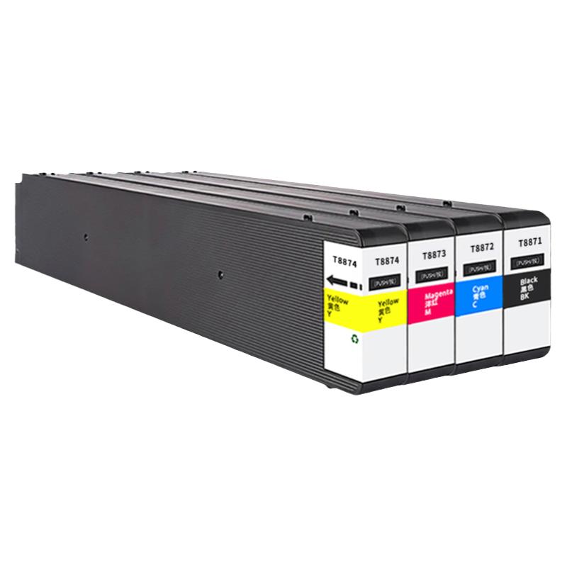 适用EPSON WF-C17590墨袋T887爱普生WF-C17590a C17590c C17590 D4TWF打印机墨盒T8871 T8872 T8873 T8874