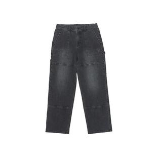 MLB官方男女款时尚休闲百搭潮流工装牛仔裤伐木裤25秋季新款DPB09