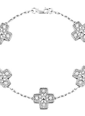 KREAM原创纯银十字手链