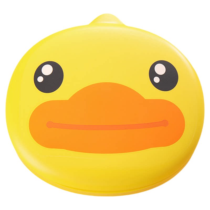 B.Duck小黄鸭儿童硅胶餐盘