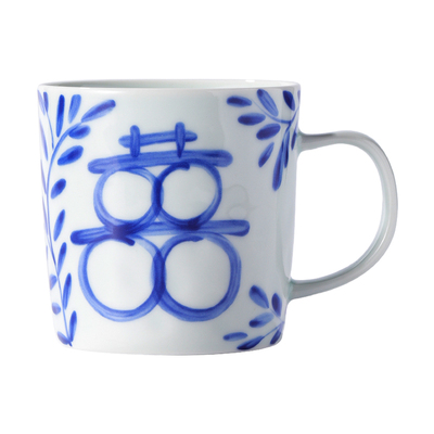 景德镇陶瓷小清新手工青花马克杯