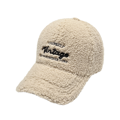 棒球帽逛街休闲女秋冬弯檐刺绣