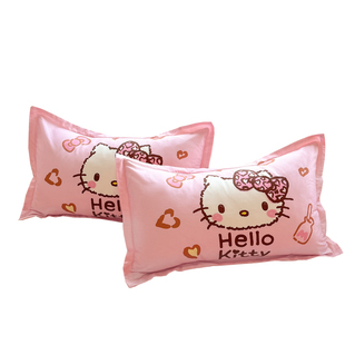 hellokitty儿童枕套纯棉30x50幼儿园卡通女孩库洛米枕头套40x60cm