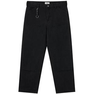 【伐木裤】Hazzys哈吉斯秋冬季男士工装牛仔裤休闲多口袋直筒长裤