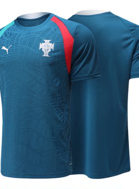 彪马2026世界杯葡萄牙短袖训练服