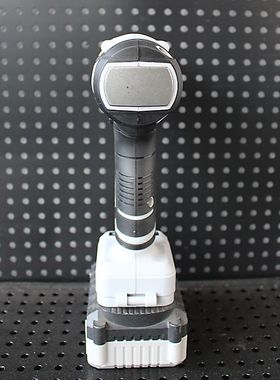 十立电动扳手黑灰色纯铜电动刷扳手电动工具锂电强力无750N充电式